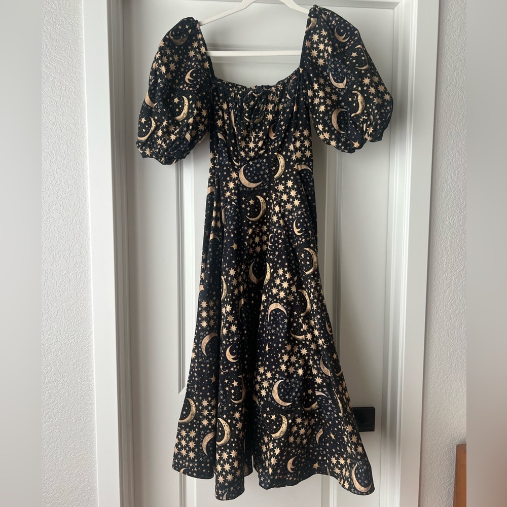Selkie Moon Quilt Day Dress